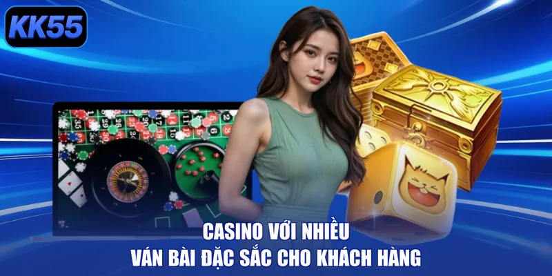 Casino với nhiều ván bài đặc sắc cho khách hàng